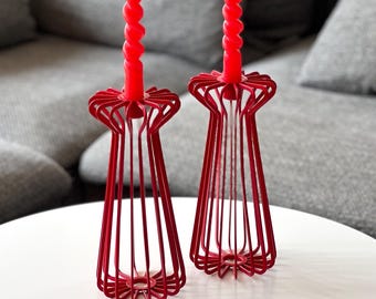 Sweden Red Ikea Trådig Fruit Bowl, Ehlen Johansson Design