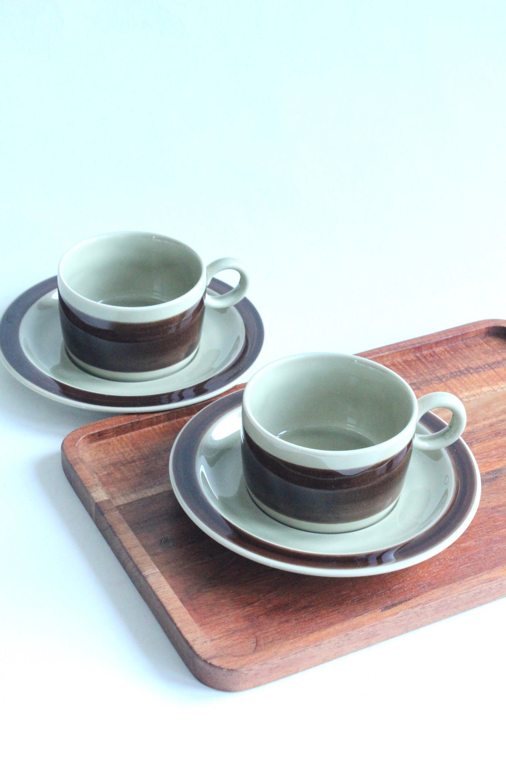 Vintage Melitta Ceracon Coffee Cup Set: 1970s German Design