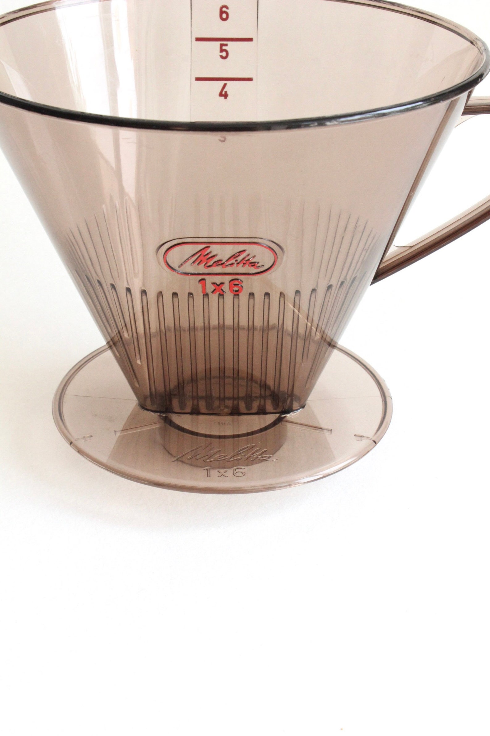 Plastique brun vintage Melitta 1x6 Filtre à café cafetière Etsy