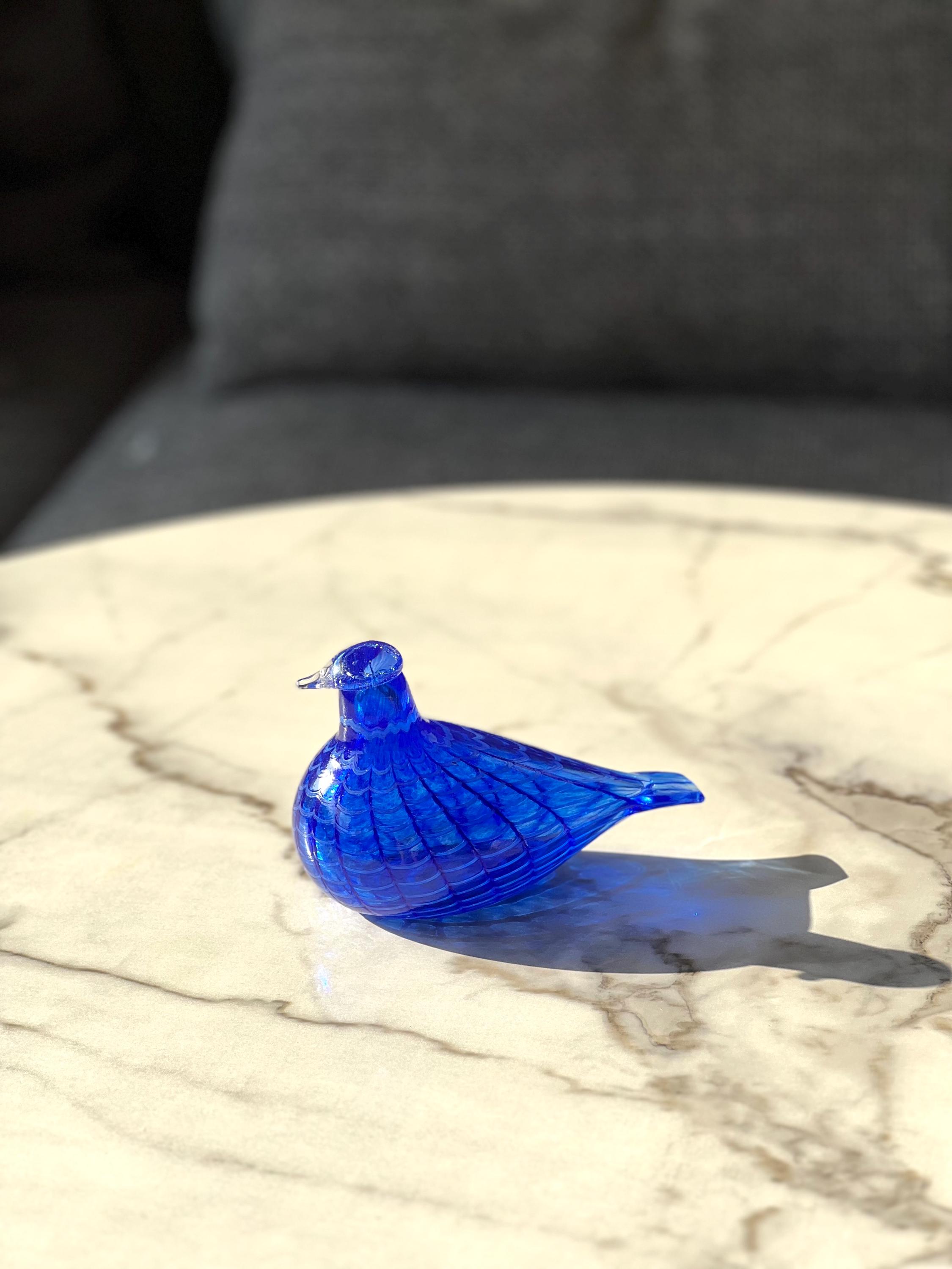 ヌータヤルヴィ　バード　アートガラス　置物　フィンランド　北欧ヴィンテージ　2個 オイバ・トイッカ バード ヴィンテージ ヌータヤルヴィ | free design