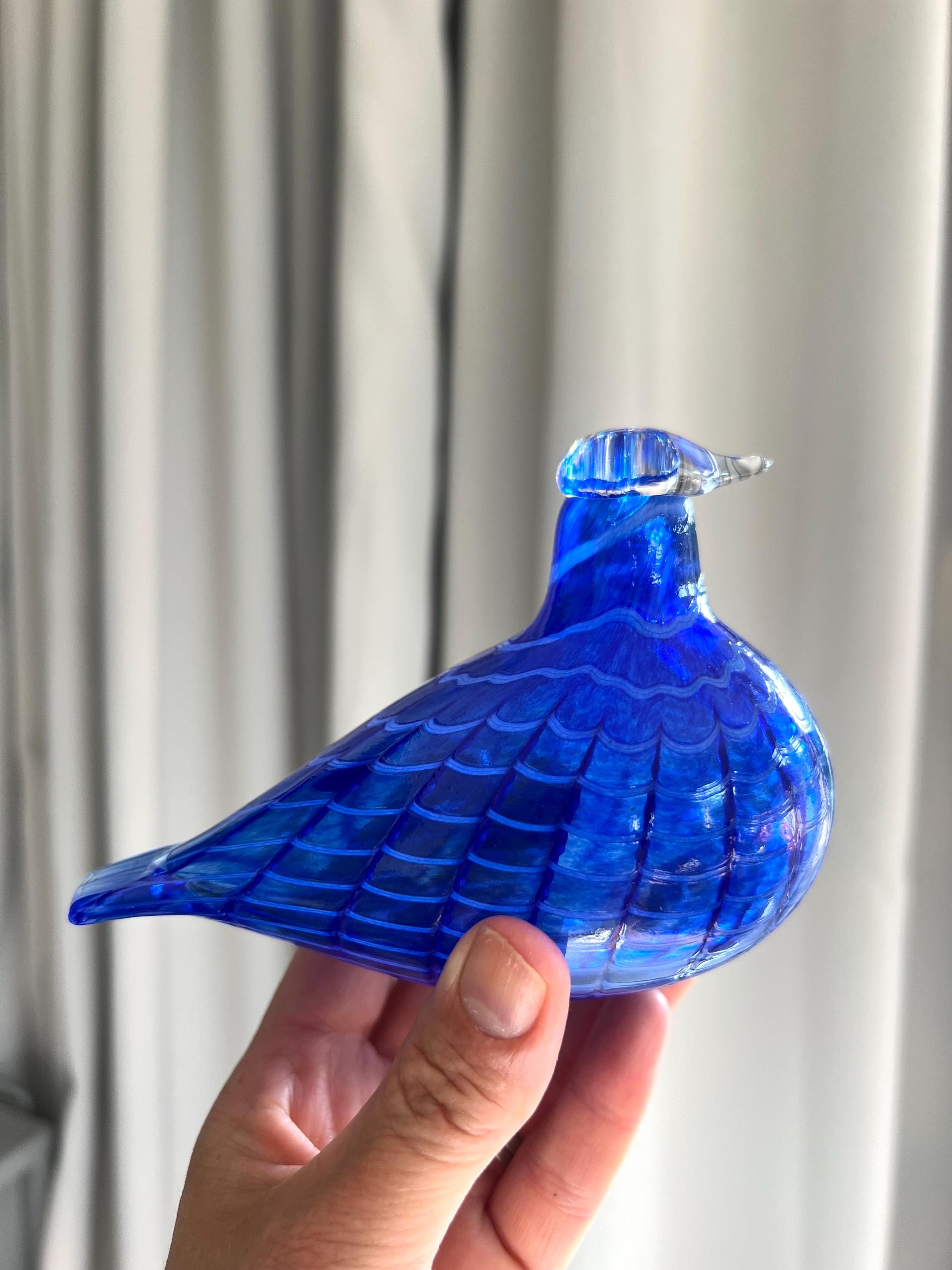 ヴィンテージ オイバ トイッカ ブルー バード: フィンランド アート