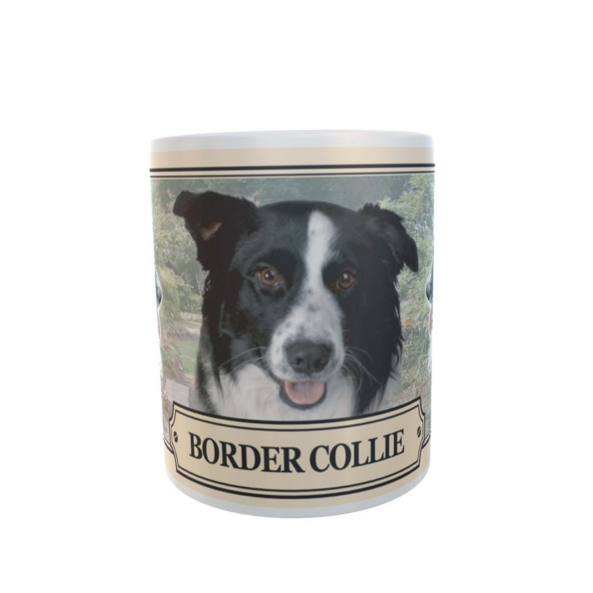 Border Collie Dog Breed Ceramic Gift Mug Etsy