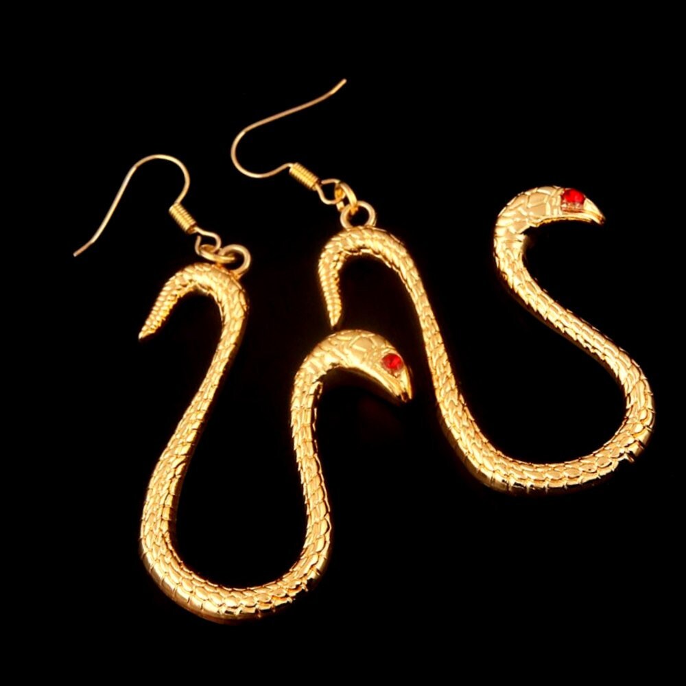 Boucle D Oreille Boa Hancock Boucles doreilles Boa Hancock Snake Boucles doreilles - Etsy France