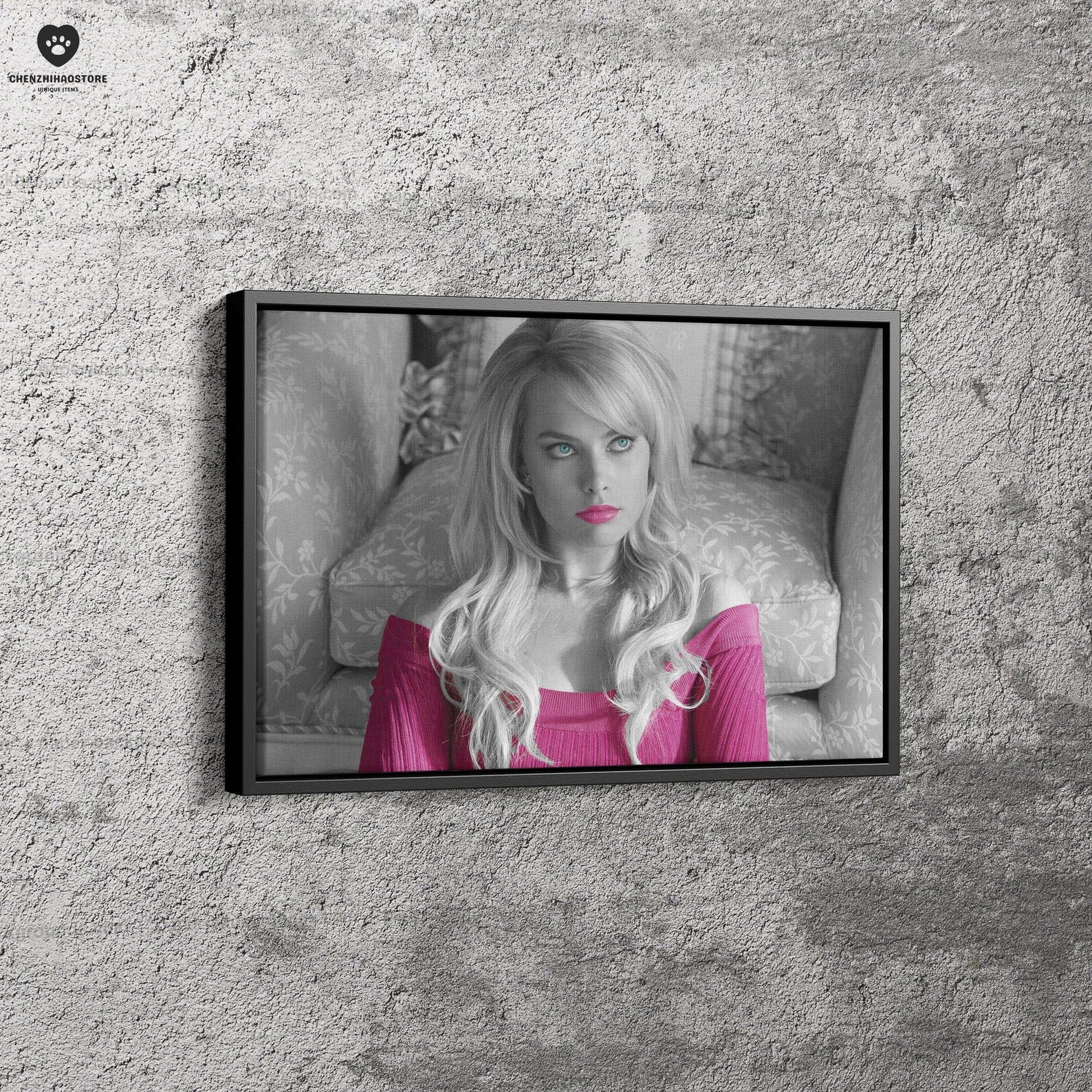 Margot Robbie Wolf Of Wall Street Poster