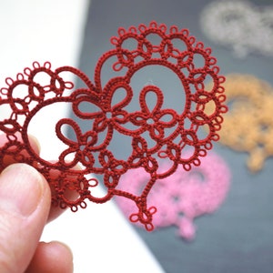 Heart motif (tatting pattern)doki-doki