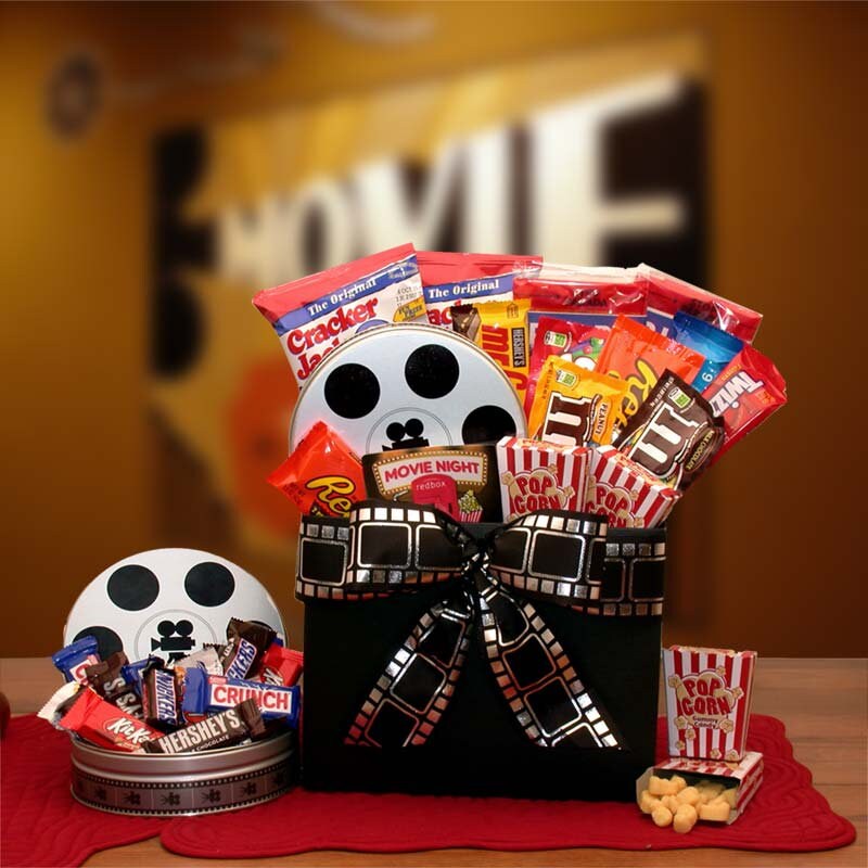 Movie Fest Gift Box w/ 10.00 RedBox Card Movie Night Etsy