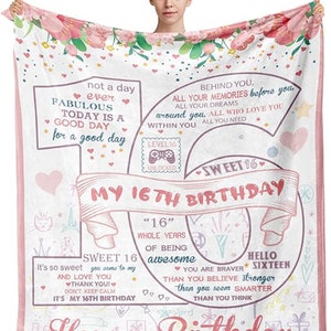 16th BIRTHDAY GIFT Box Girl, 16th Birthday Gift, 16th Girls Hamper,16th Birthday  Present, Birthday Gifts for Her, Birthday Surprise, Spa Kit