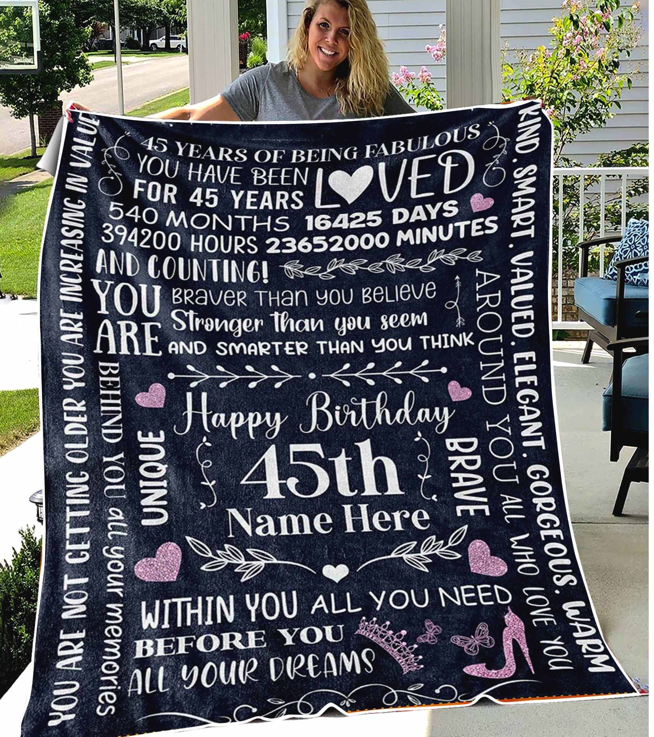 I Love You Mom Gift Blanket Birthday Gifts for Women Unique Mom Gifts from Daughter Cozy Plush Warm Blankets 50 inchx40 inch, Size: 50 x 40, Other