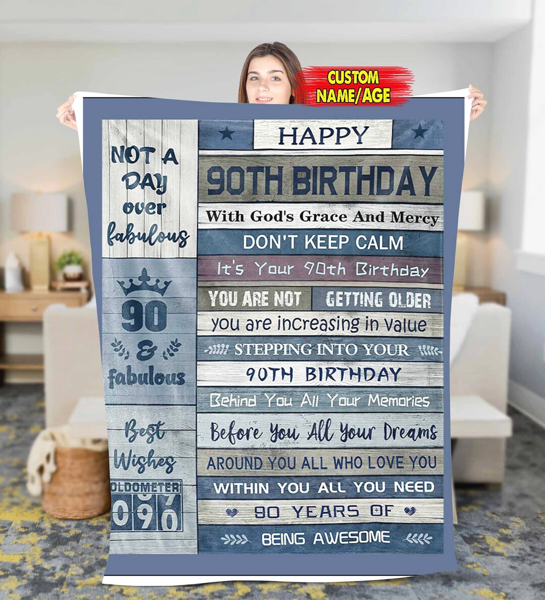Custom 90th Birthday Gifts for Women Best 90th Birthday Gifts Ideas 90
