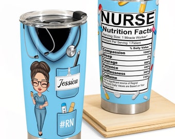 Personalized Nurse,gift for nurse,Nurse Gift, Personalized Tumbler,nursing graduation gift,New Nurse Gift,Nurse Appreciation, Nurse Gift