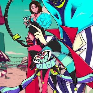 Helluva Boss and Hazbin Hotel art commissions 3 SLOTS PAYMENT PAYPAL ...