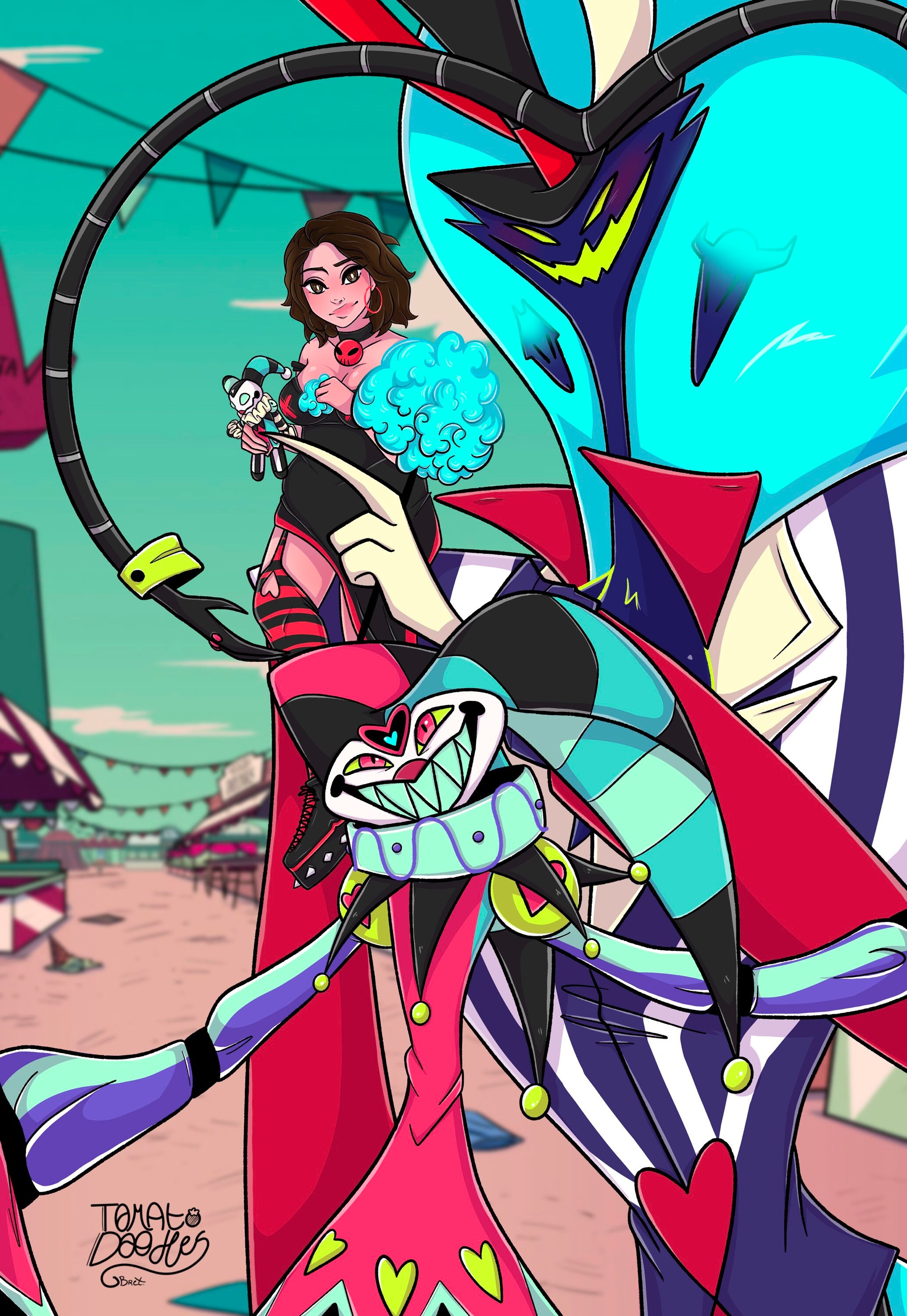 Helluva Boss and Hazbin Hotel Art Commissions 3 SLOTS - Etsy