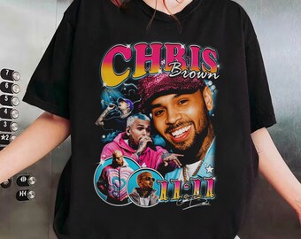 Chris Brown Shirt, Chris Brown Tee, Chris Brown T-Shirt, Chris Brown Hip Hop Shirt, Chris Brown Homage 90s Graphic Tee, Hiphop Tee