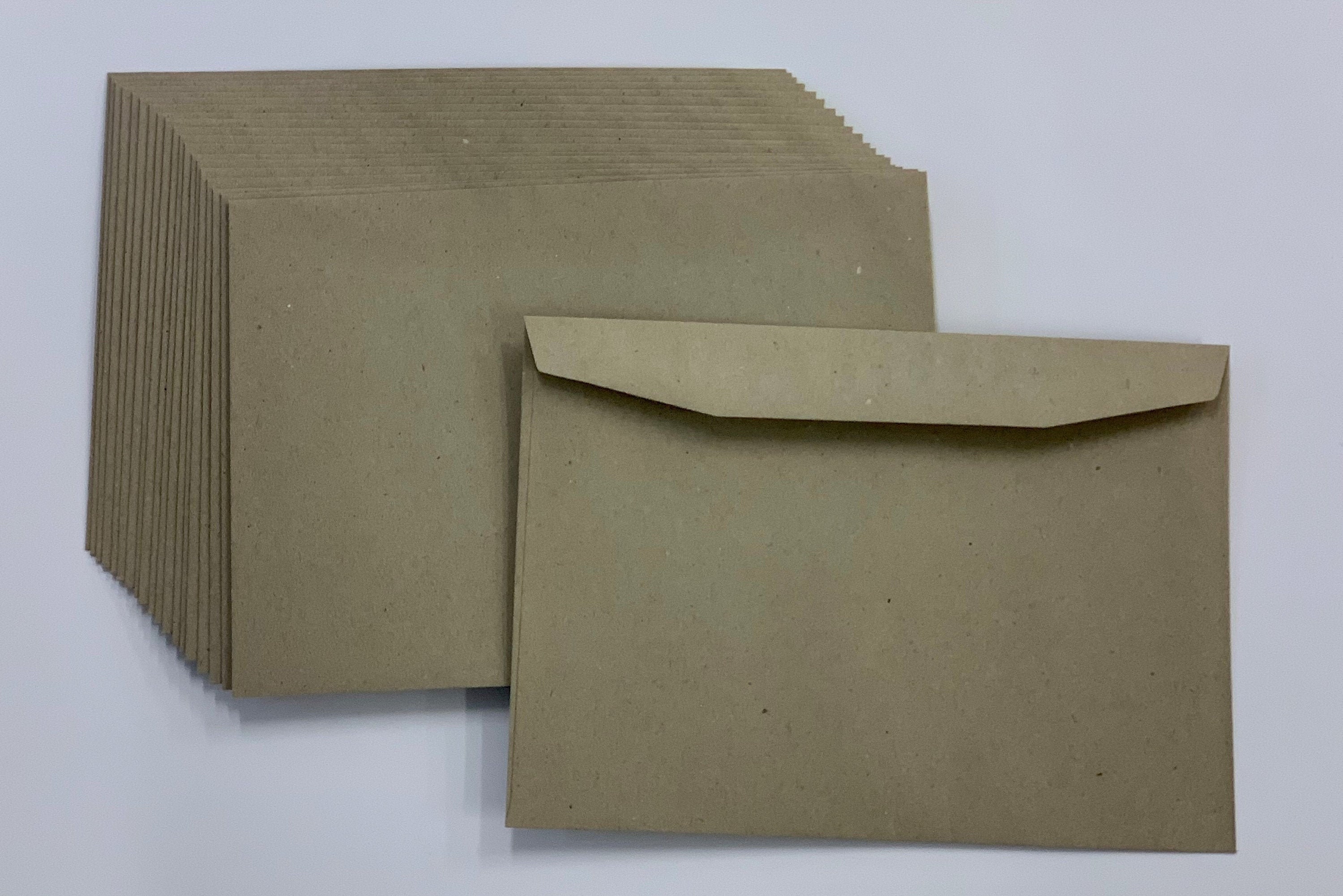 100 Recycle Paper// C5 Envelopes Kraft/brown// Enviromail// Special