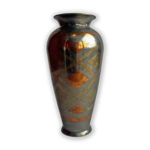 Metallic Indian Vase