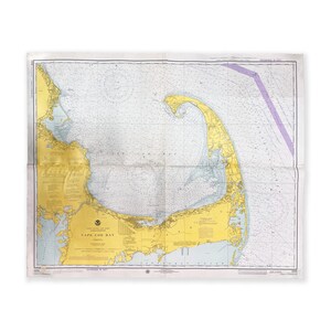 Seekarte der Cape Cod Bucht
