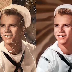 Pro Photo Restoration Restore Old Photo , Vintage Photo Retouching, Image Restore, Photo Editing, Improve Picture Repair, Colorize photo image 4