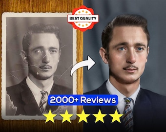 Meilleur service de restauration de photos ! Coloration de l'image, amélioration de la qualité, restauration de l'ancienne image, réparation des dommages, correction du flou, réparation des dommages, réparation de la photo