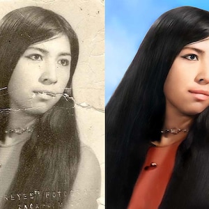 Photo Restoration Service Before and After