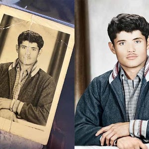 Manual Photo Restoration: Repair Damaged, Colorize Old Photos (Digital File) image 9