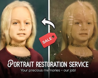 Funeral Photo Restoration. Improve Old Image, Colorize Photo, Correct Color, Engravig Photo, Repair Image, Fix Picture, Decrease Photo Blur