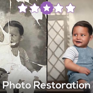 Old Photo Restoration Service! Restore Old Picture, Clear Photo Fix, Vintage Photo Editing, Photo Repair, Photo Quality Improve, Fix Old Pic