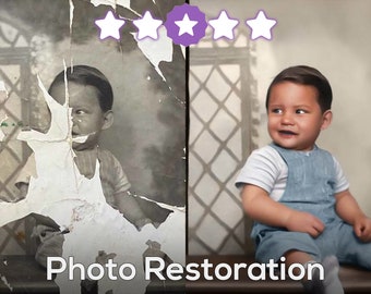 Old Photo Restoration Service! Restore Old Picture, Clear Photo Fix, Vintage Photo Editing, Photo Repair, Photo Quality Improve, Fix Old Pic