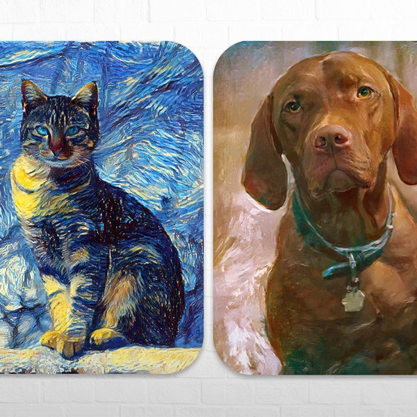 Custom Pet Portrait Painting. Dog Portrait, Cat Painting, Funny Animals Image. Oil Pet Portrait, Dog Sketch, Cat Drawing, Peronalized Gift