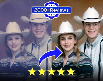 Pro Photo Restoration: Repair Damaged, Colorize Old Photos (Digital File)