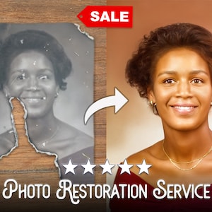 Best Photo Restoration Service, Old Photo Restoration, Fix Old Picture, Repair Damged Image