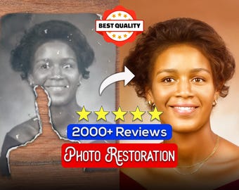 Pro Photo Restoration! Repair Damaged Photos, Fix Old and Damaged Photos, Photo Colorization, Restore Old Image, Restore Old Photos