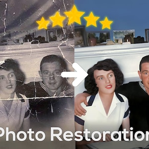 Old Photo Restoration Service. Vintage Photo Retouching, Colorize Picture, Fix Picture Restore, Photo Editing, Repair Image, Improve Quality