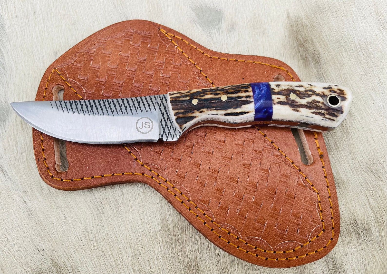 Custom handmade cowboy skinner knife Etsy