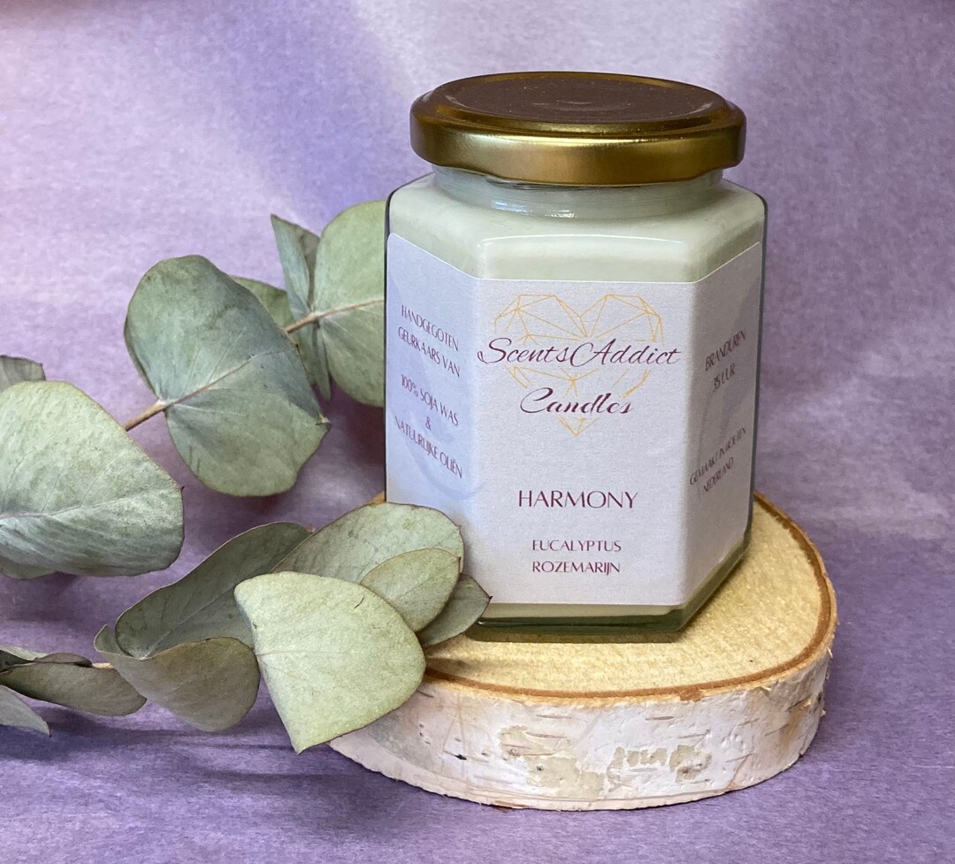 Harmony Scented Candle AromasAddict Candles Etsy España