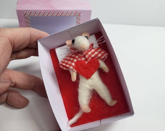 Filzmaus Mini 6 cm ultra Geschenkidee Mitbringsel