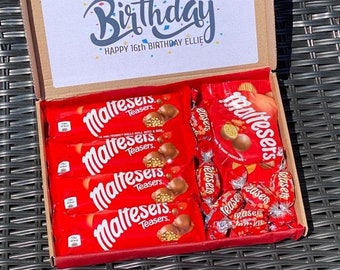 Maltesers Teasers Chocolate Hamper Gift Box Letterbox Gift Birthday Hug In A Box Gifts For Him For Her Son Daughter Grandchild Easter Box