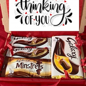 Galaxy Chocolate Gift Box | Handmade Galaxy Hamper | Milk Chocolate | Personalised Gift | Hug In A Box | Birthday Gift | Christmas Gifts