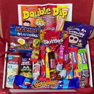 SWEETS CHOCOLATE Hamper Gift Box Letterbox Personalised Birthday Gift Thank You, Easter Gift For Him Gift For Her Hug In A Box Kids Gift