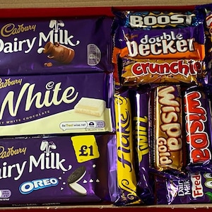 Cadbury Dairy Milk Chocolate Confezione regalo dolce per Eid, Diwali, Rakhi, Ramadan, Ramzan, Brother Raksha Bandhan, Pasqua, Sukkot, Hanukkah