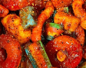 Chamoy Tajin Mexicaans Pittig Hartig Pittig Snoepjes Chamoy Snoep/ Dulces Enchilados Halal Vegetarisch