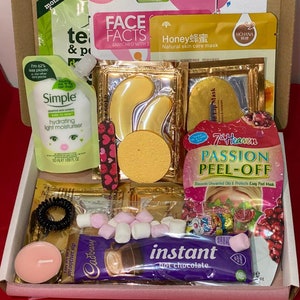Pacote de autocuidado Hug In A Box | Obrigado | Caixa de mimos | Presente pensando em você | Irmã | Presentes para melhores amigas | Presentes para ela | Dia das mães