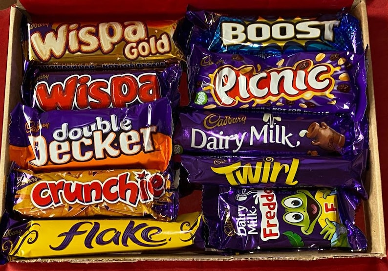 Cadbury Dairy Milk Chocolate Hamper Sweet Personalised Box Etsy UK