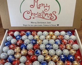 Lindt Lindor Chocolate Hamper Gift Box Letterbox Gift Hug In A Box Christmas Gifts For Him Gifts For Her Best Friend Gift Xmas Stocking