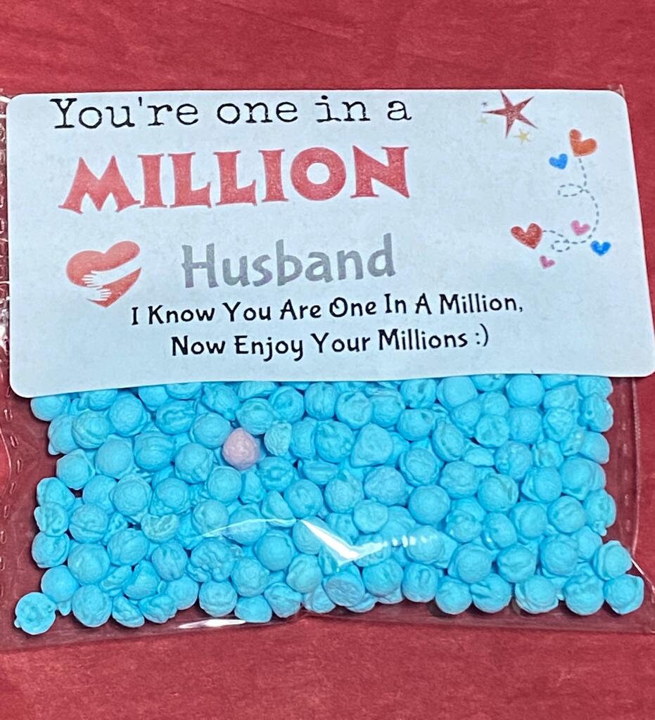 Personalised Million Sweets You're One In a Million | Etsy