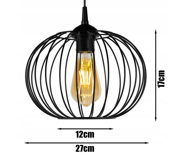 ワイヤー吊りシーリングライトペンダントライトモダンブラックワイヤー
