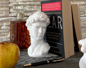 David by Michelangelo Statue Bookend / 3D Printed