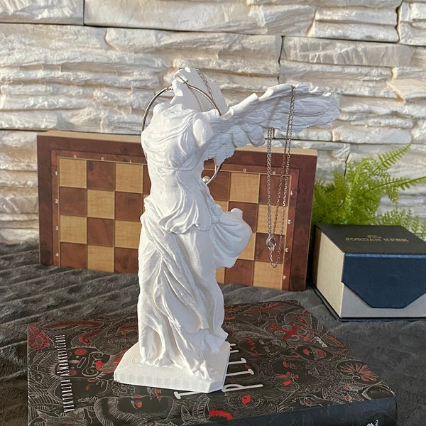 Victory Statue Jewelry Display Stand Storage / 3D printed