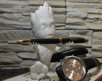 Baby Groot Pen holder / Guardians of the Galaxy / 3D printed