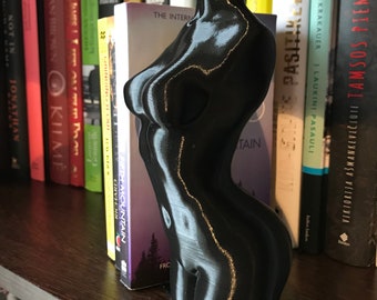 Female Torso Statue Bookend / 3D Printed