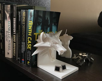 Witcher Bookend / 3D printed / Book holder
